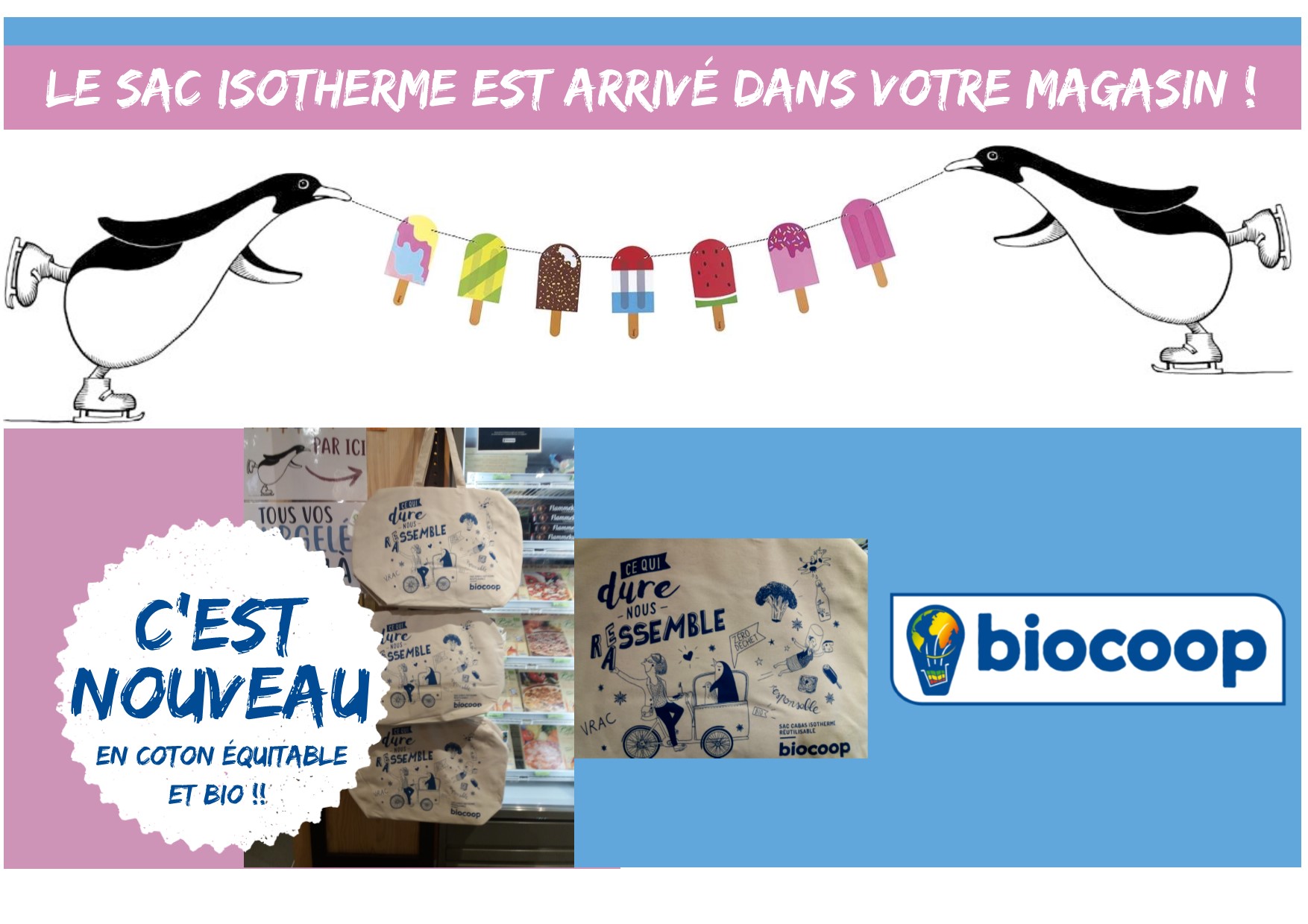 NOUVEAUTE AU RAYON SURGELE ! NOUVEAUTE AU RAYON SURGELE !