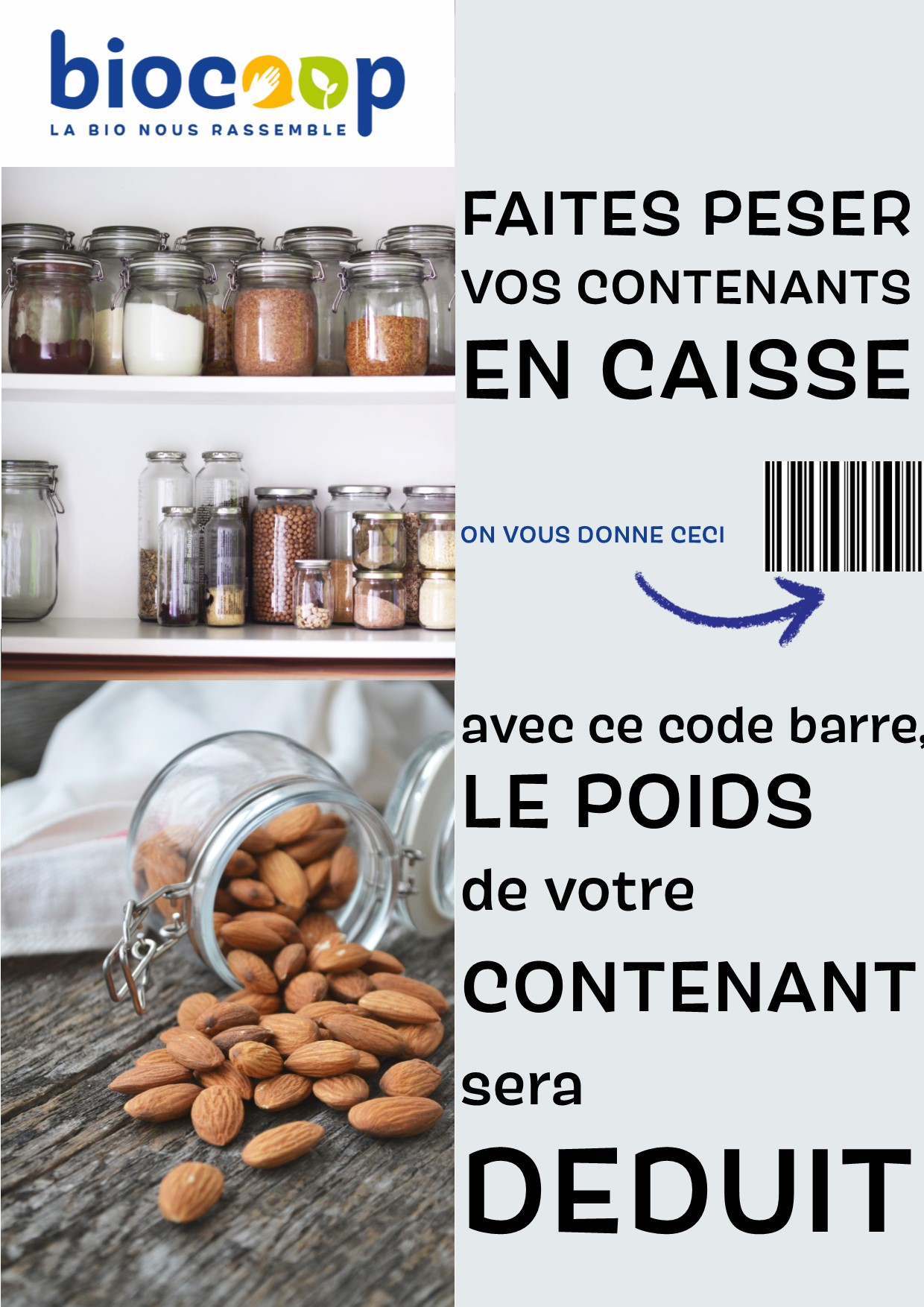 Réduire ensemble les emballages et le gaspillage alimentaire ! Réduire ensemble les emballages et le gaspillage alimentaire !