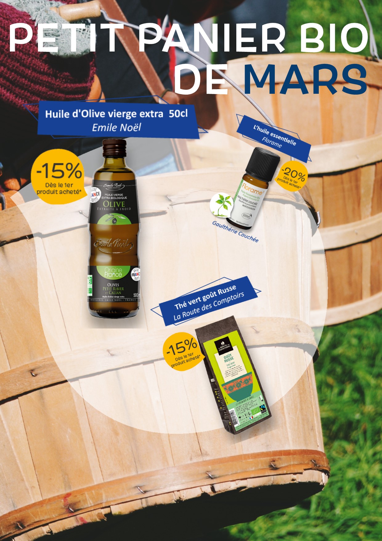 Mon petit panier bio de Mars 2020 Mon petit panier bio de Mars 2020