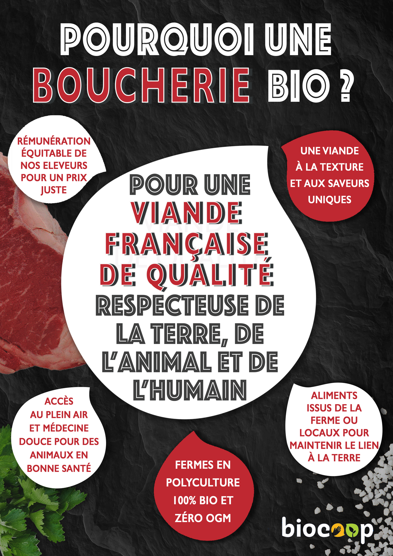 Votre rayon Boucherie Traditionnelle est ouvert ! Votre rayon Boucherie Traditionnelle est ouvert !