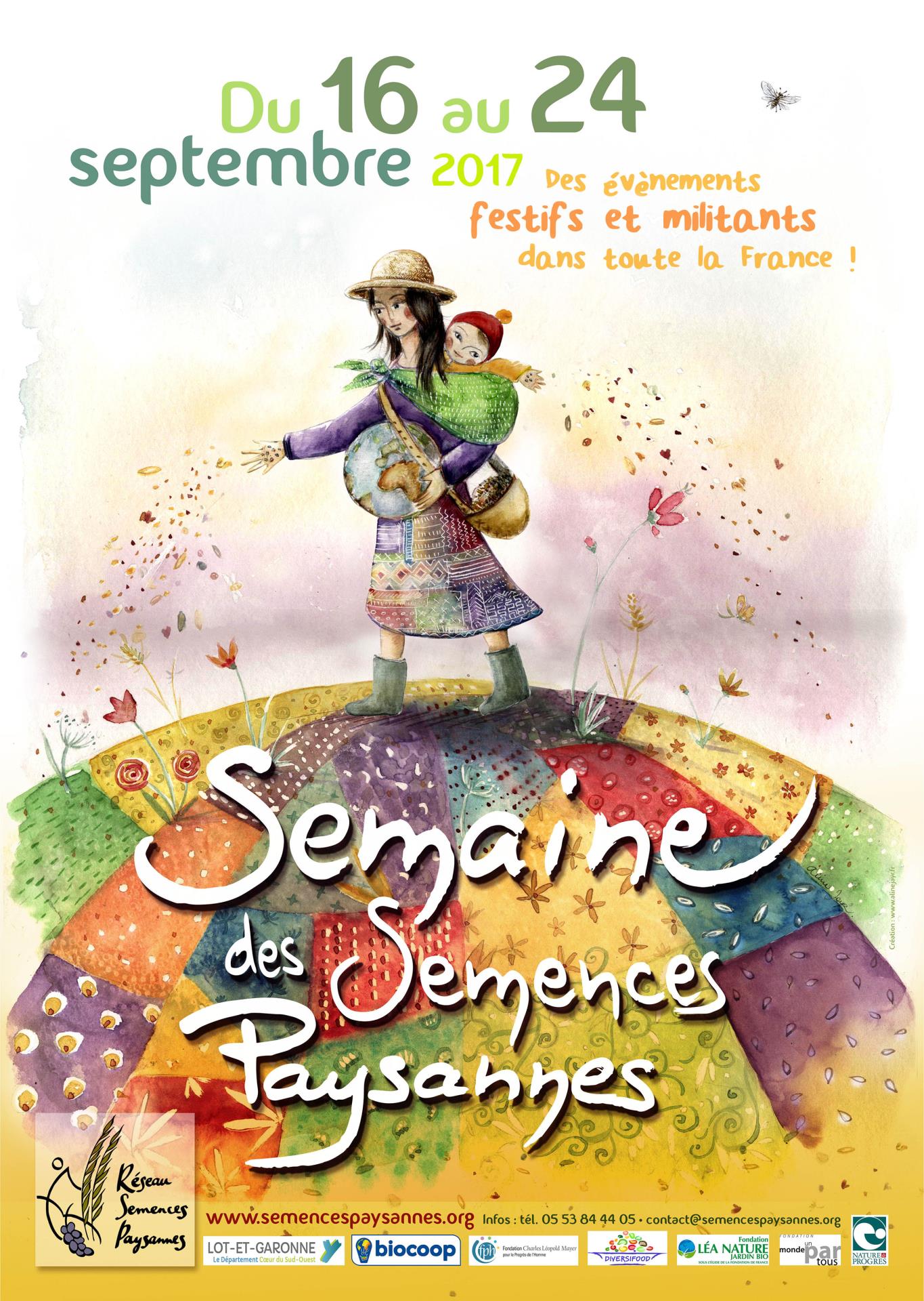 Le Réseau des Semences Paysannes défend la biodiversité ! Le Réseau des Semences Paysannes défend la biodiversité !