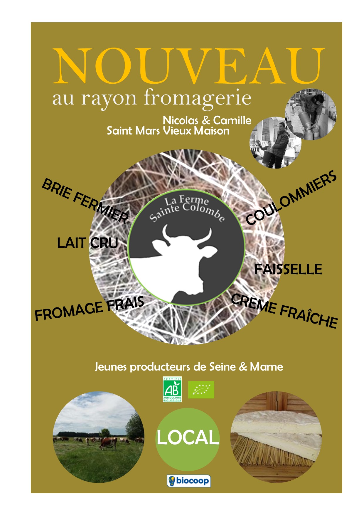 LA FERME SAINTE COLOMBE (SEINE ET MARNE) LA FERME SAINTE COLOMBE (SEINE ET MARNE)