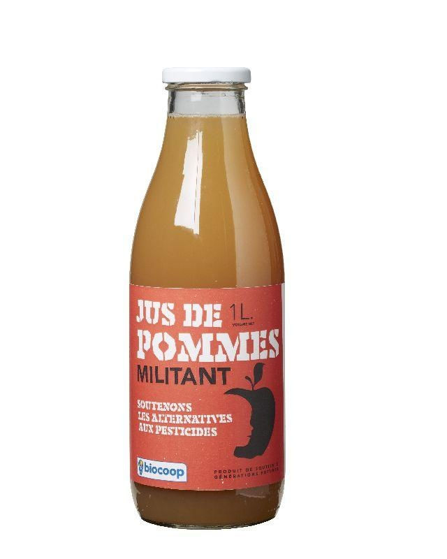 JUS DE POMMES MILITANT !