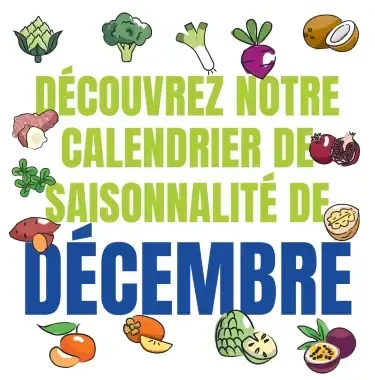 Découvrez notre calendrier de saisonnalité de Décembre 2024 !
